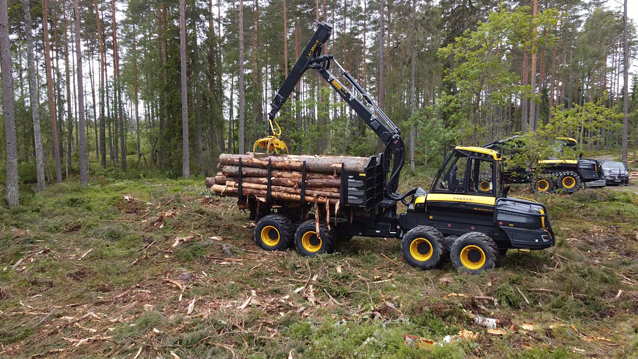 Ponsse forestry machinery